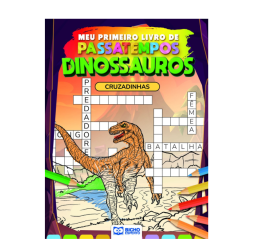 MEU 1&ordm; LIVRO PASSATEMP.16PG.DINO CRUZADINHA 35897